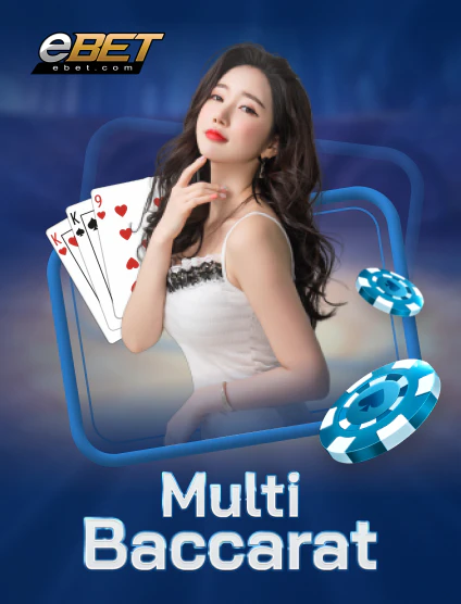 Trang bìa trò chơi bj88 Ebet Multi Baccarat Portrait